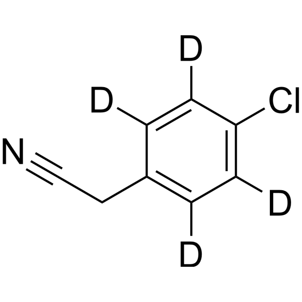 4-Chlorobenzyl cyanide-d4 ((4-Chlorophenyl)acetonitrile-d4) 1219804-00-8